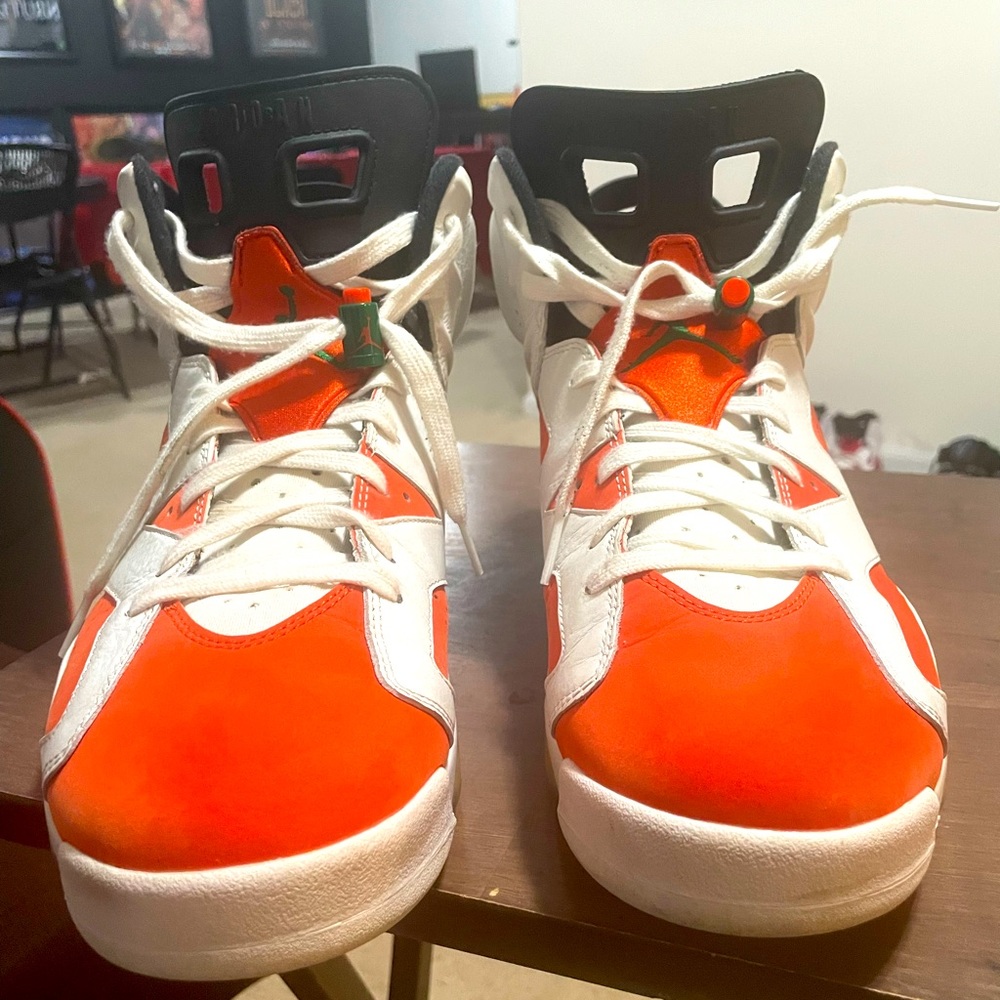 Nike Air Jordan 6 Retro Gatorade  2017 384664-145  size 13 great shape $60